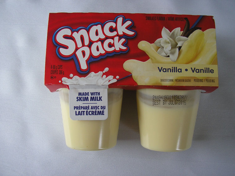 Vanilla pudding